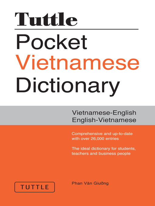 Title details for Tuttle Pocket Vietnamese Dictionary by Phan Van Giuong - Available